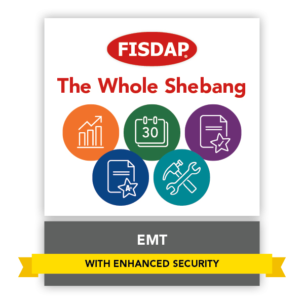 Fisdap EMT Whole Shebang Package with Enhanced Security